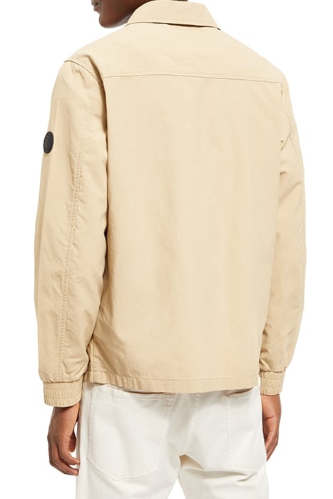 ZIPPED UTILITY JACKET SEASTONE 2