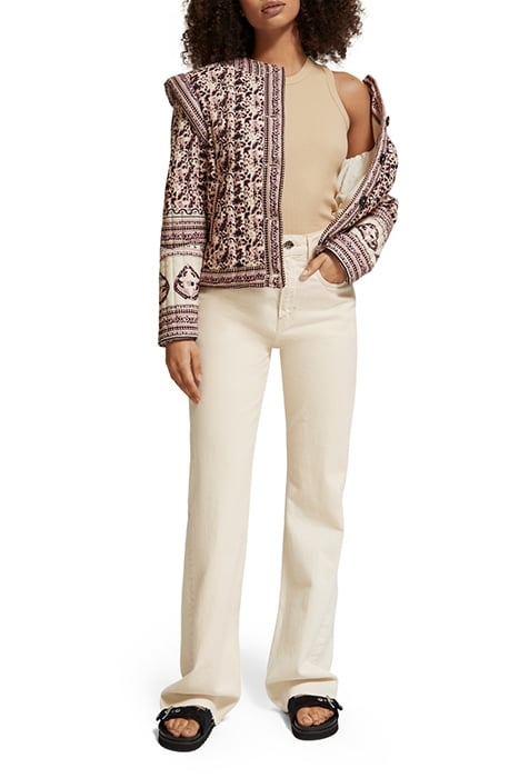 THE GLOW AUTHENTIC BOOTCUT JEANS — WARM SANDS 3