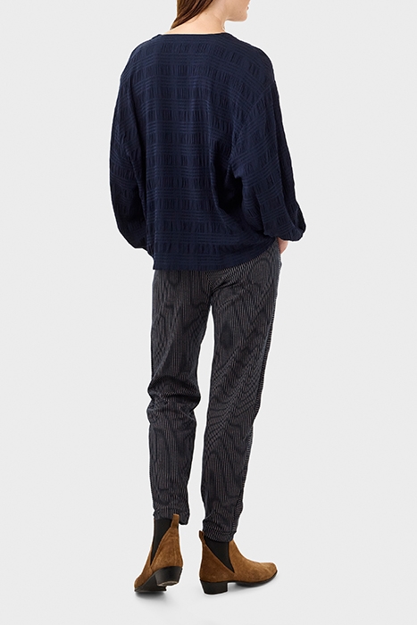 BLOUSE WOVEN LONG SLEEVES 22002010 NIGHT SKY 3