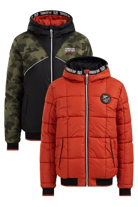 JACKET REVERSIBLE BOMBER BLACK 3