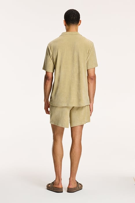 EVAN TOWELING SHORTS BEIGE 4