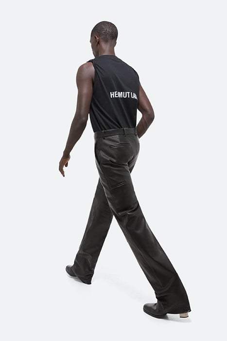 LOGO MUSCLE TANK COTTON BLACK 4