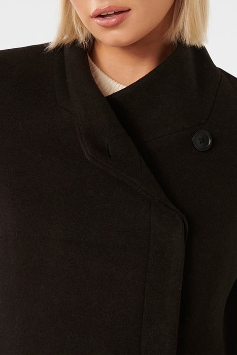 DEBBIE FUNNEL COLLAR COAT BLACK 6
