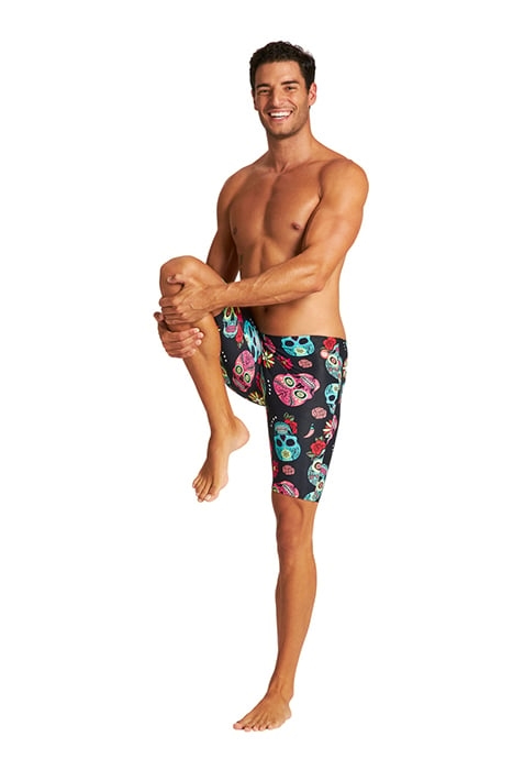 M CRAZY SKULLS CARNIVAL JAMMER BLACK MULTI 3