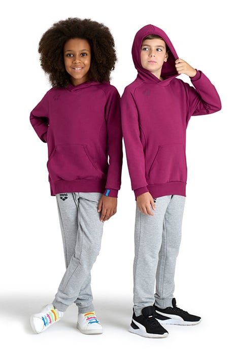 JR TEAM HOODED SWEAT PANEL RED FANDANGO 6