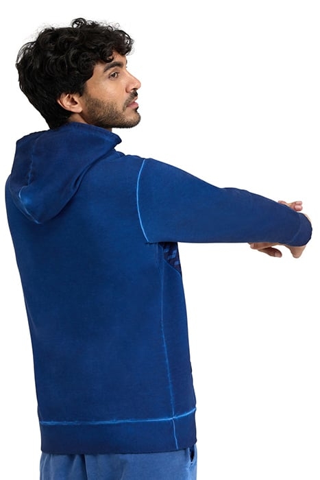 ARENA ICONS HOODED JACKET NAVY DELAVE-NAVY-WHITE 3