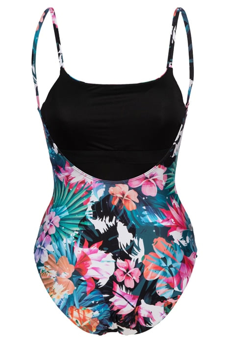 WOMEN'S ARENA SWIMSUIT U BACK ALLOVER GALAPAGOS MULTI 5