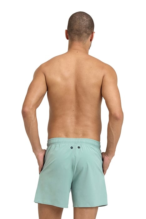MEN'S ARENA EVO BEACH SHORT SOLID JADE 2