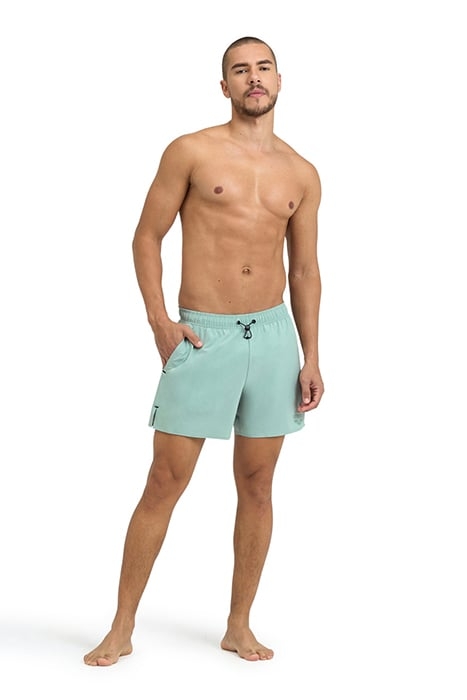 MEN'S ARENA EVO BEACH SHORT SOLID JADE 3