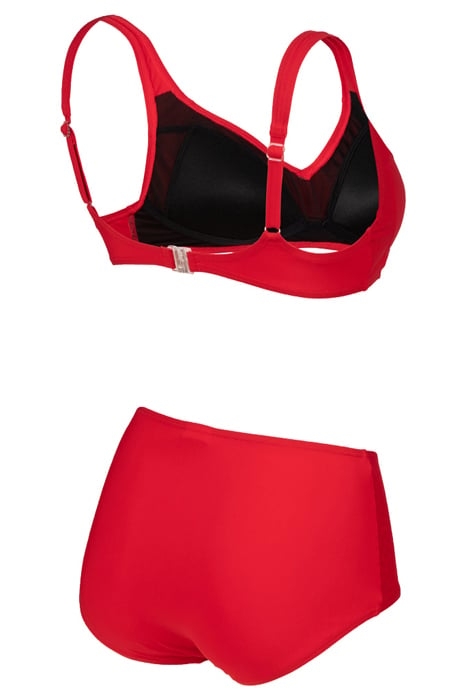 WOMEN'S BODYLIFT SWIMSUIT MANUELA TWO PI RED 7