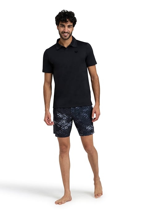 MEN'S ARENA EVO BEACH BOXER AO BLACK-GREY MULTI 3