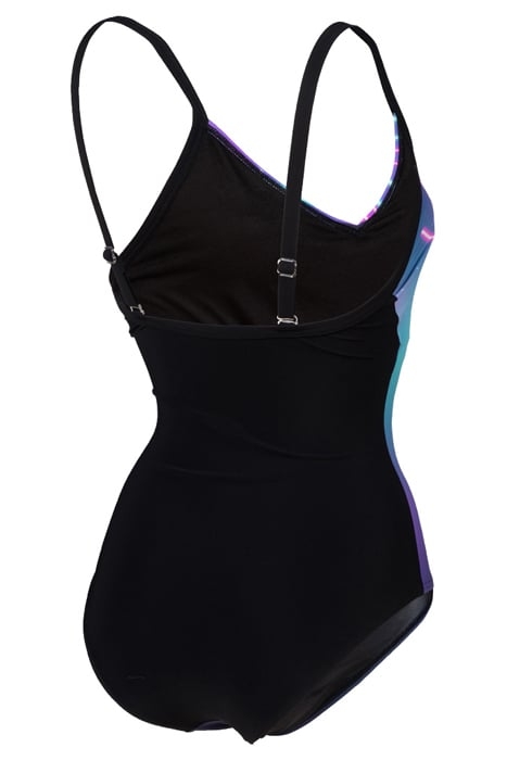 WOMEN'S BODYLIFT SWIMSUIT MICHELA LIGHT BLACK-MULTI 7