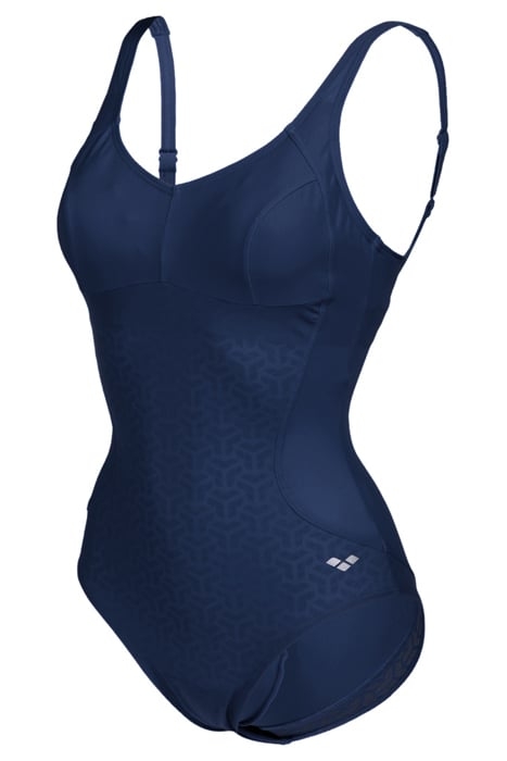 WOMEN'S BODYLIFT SWIMSUIT MANUELA U BACK NAVY 6
