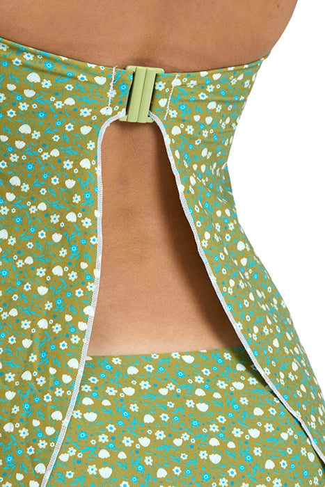 WOMEN'S ARENA TANKINI ALLOVER OLIVE MULTI 8