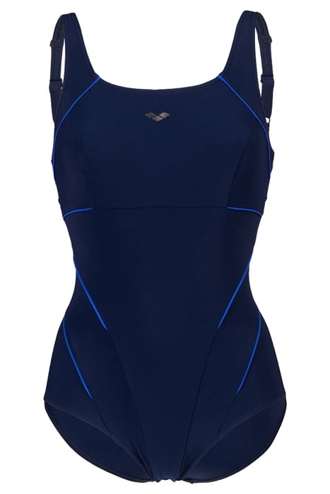 W JEWEL ONE PIECE LOW C CUP R NAVY-BRIGHT BLUE 1
