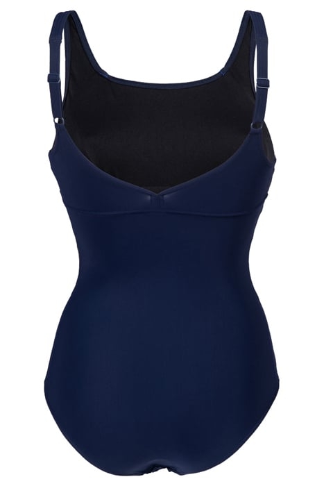W JEWEL ONE PIECE LOW C CUP R NAVY-BRIGHT BLUE 2