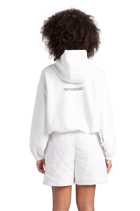 WOMEN'S HOODED SWEAT MPH WHITE 2