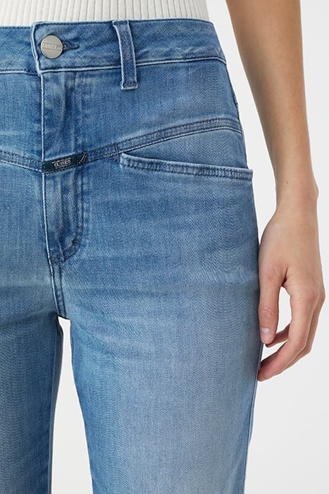 PEDAL PUSHER JEANS MID BLUE 5