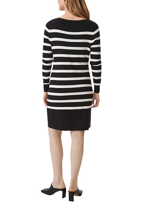 COMMA DRESSES GREY/BLACK 2