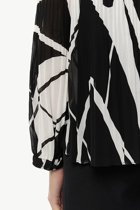 COMMA BLOUSES GREY/BLACK 5