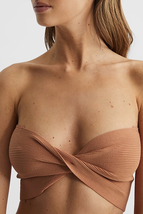 SIERRA-BANDEAU TANK TOP CAMI RUST 7