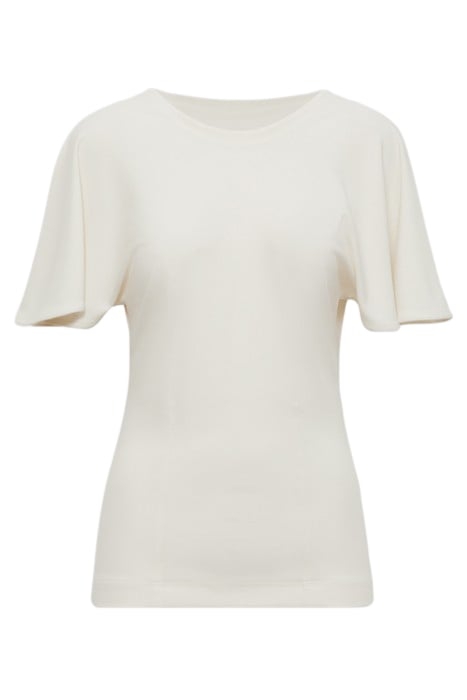 CONNIE-FLOWY BLOUSE IVORY 3