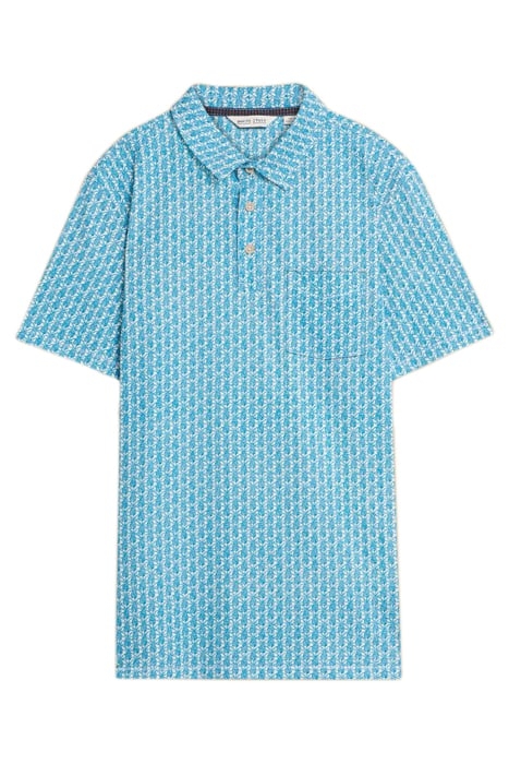 PINEAPPLE PRINTED POLO WHITE PRINTED 2