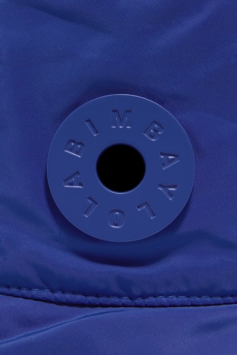 BLUE NYLON BUCKET HAT 3