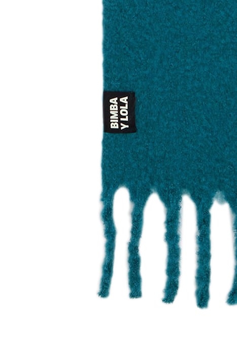 BLUE BRUSHED SCARF 3