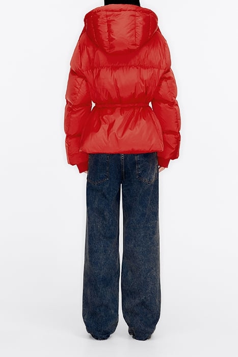 SHORT RED DOWN PUFFER 2