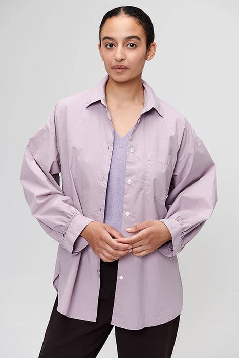 ELVI POPLIN SHIRT AMETHIST 3
