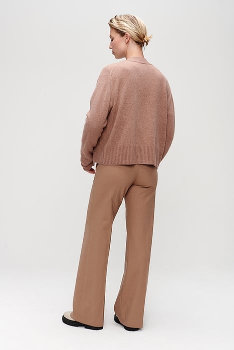 GABBY BOXY CARDIGAN CINDER ROSE 3