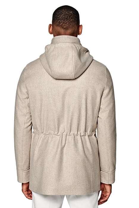 LIGHT BROWN PADDED PARKA 2