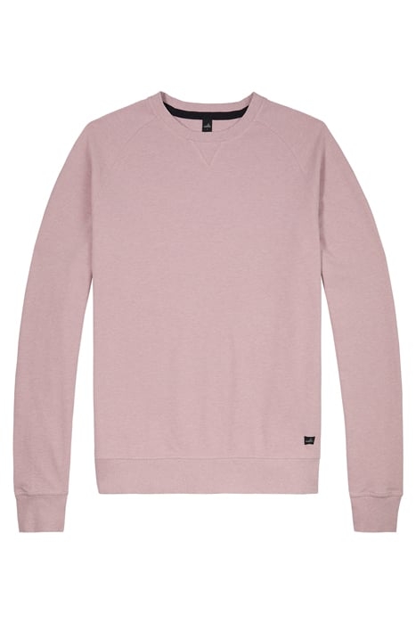 ROWE | PIQUÉ SWEATER SILVER PINK 1