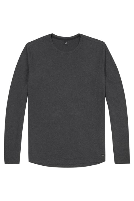 OLSON-CARBON | LONGSLEEVE T-SHIRT ANTHRACITE MELANGE 1