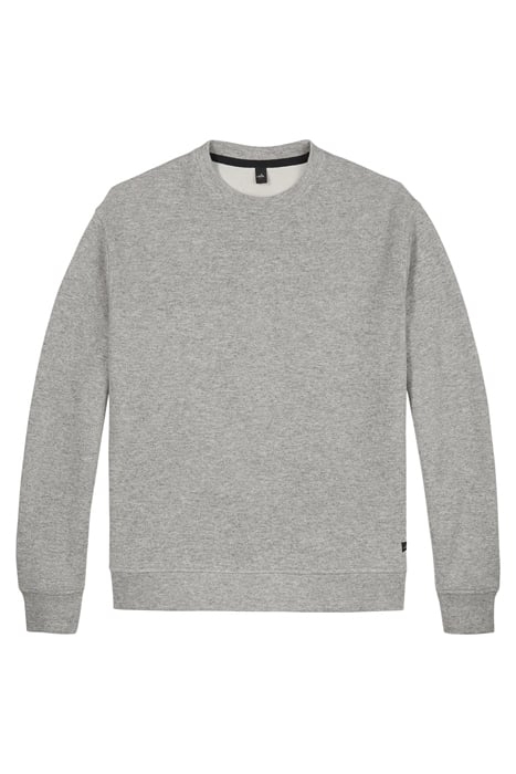 GUNNER | COTTON CASHMERE SWEATER LIGHT GREY MELANGE 1