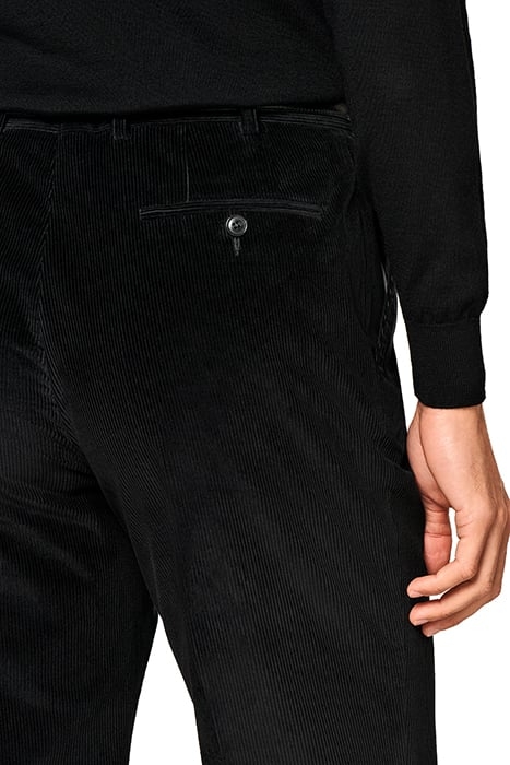 BLACK STRAIGHT LEG TROUSERS 7