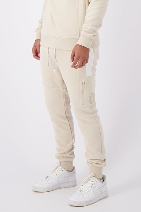 STRIPE SWEATPANTS SAND 4