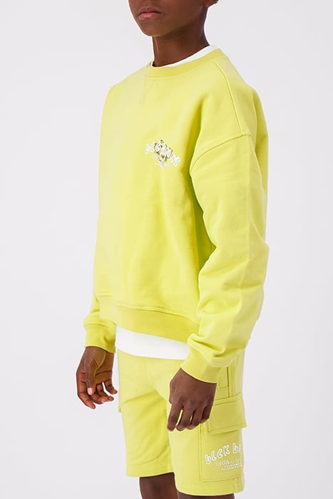 JR. VIVA LA VIDA SWEATER LIME 3