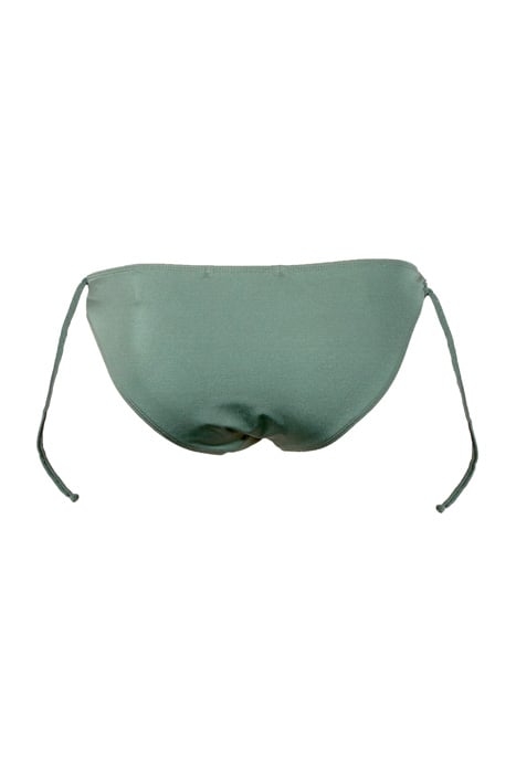 LACE UP BIKINI BOTTOMS GREEN 2