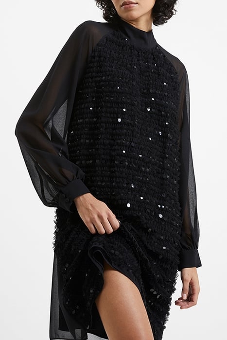 CARINA EMBELLISHED DRESS BLACK 4