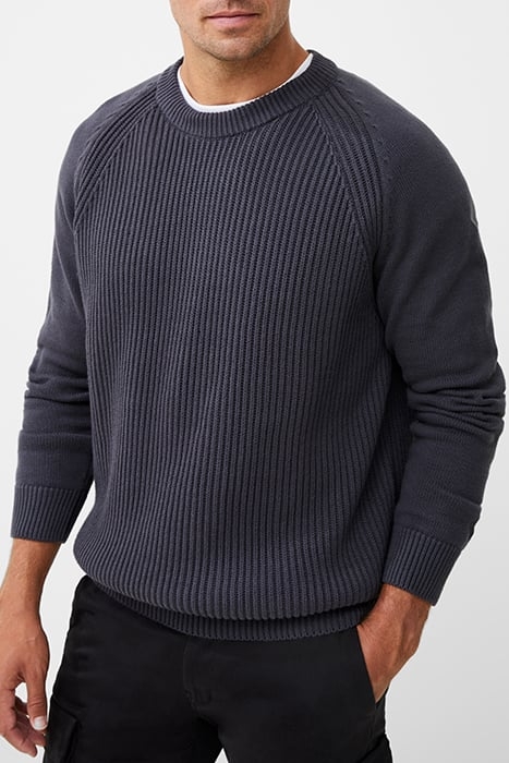 RIB JUMPER BLACK 1