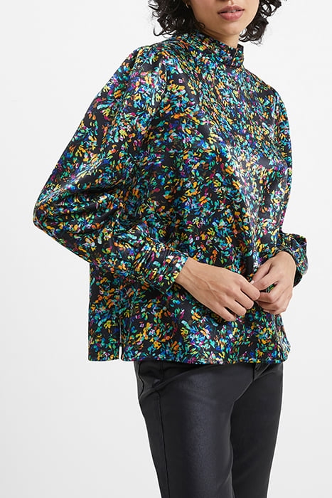 AMBER ADORA SATIN TOP BLACK 3