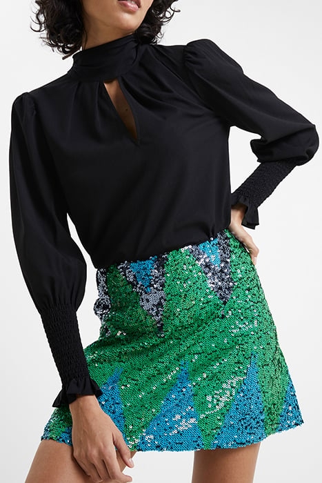 EMIN EMBELLISHED SKIRT GREEN 3