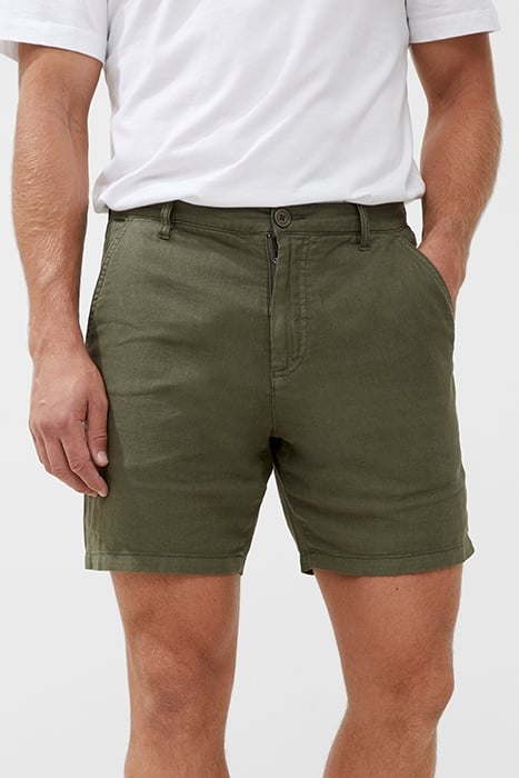 SOFT TAILORED SHORTS GREEN 1