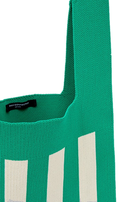 STRIPE KNITTED BAG GREEN 6