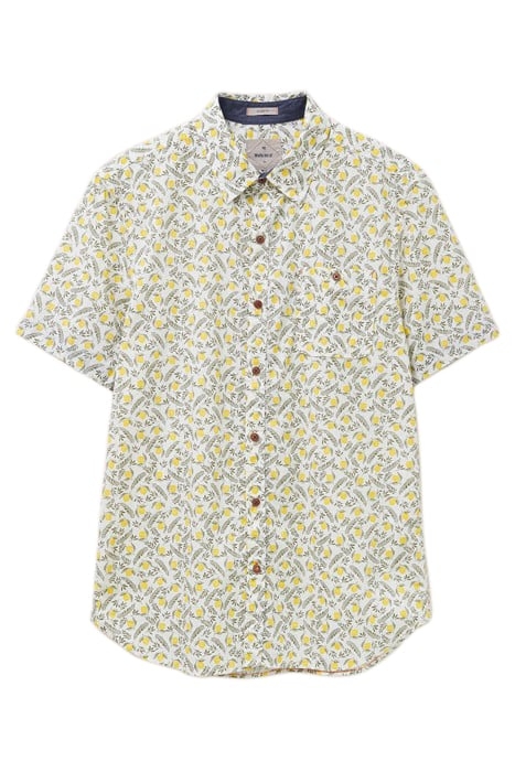 SICILIAN LEMON PRINTED SHIRT YELLOW 2