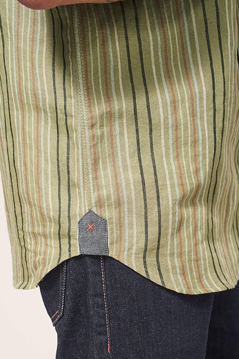 STRIPE SHIRT TY GREEN 5