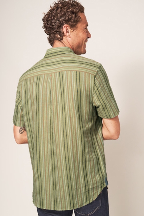 STRIPE SHIRT TY GREEN 2