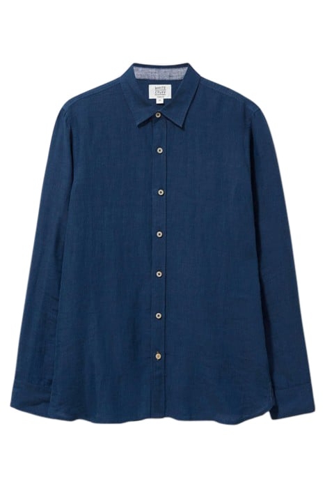 PEMBROKE LINEN SHIRT DARK NAVY 3